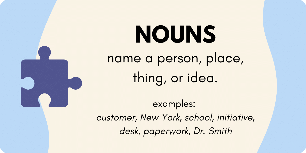 definition of noun and examples