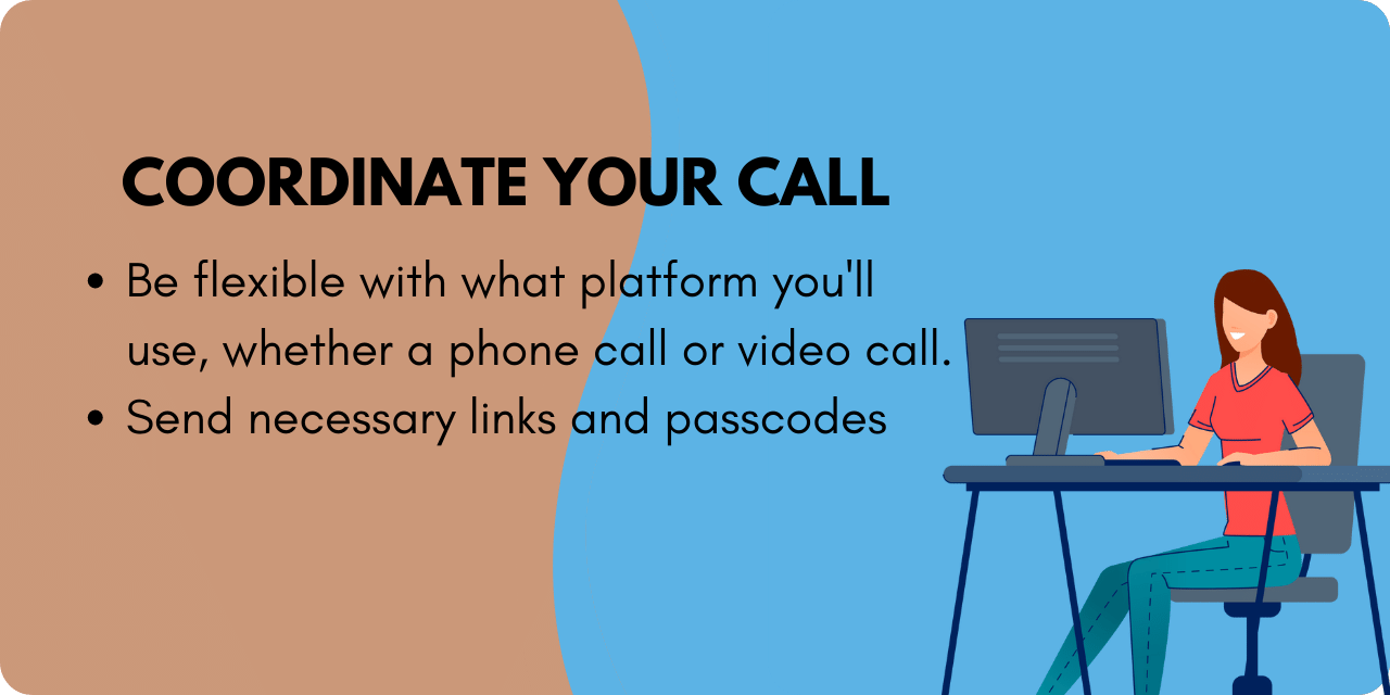 Coordinate your call