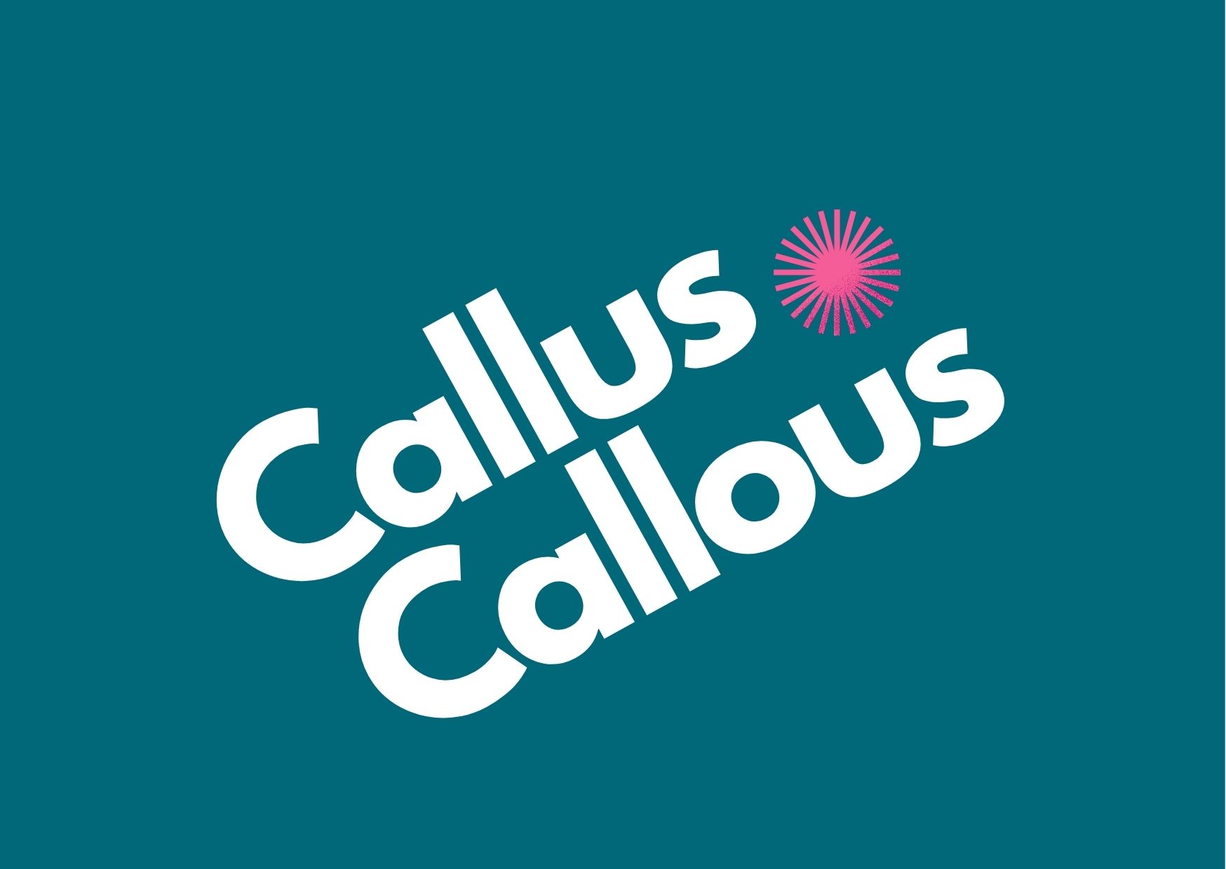 Graphic of two words: callus vs. callous